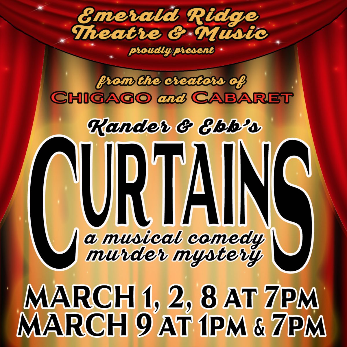 Cast list for Curtains released