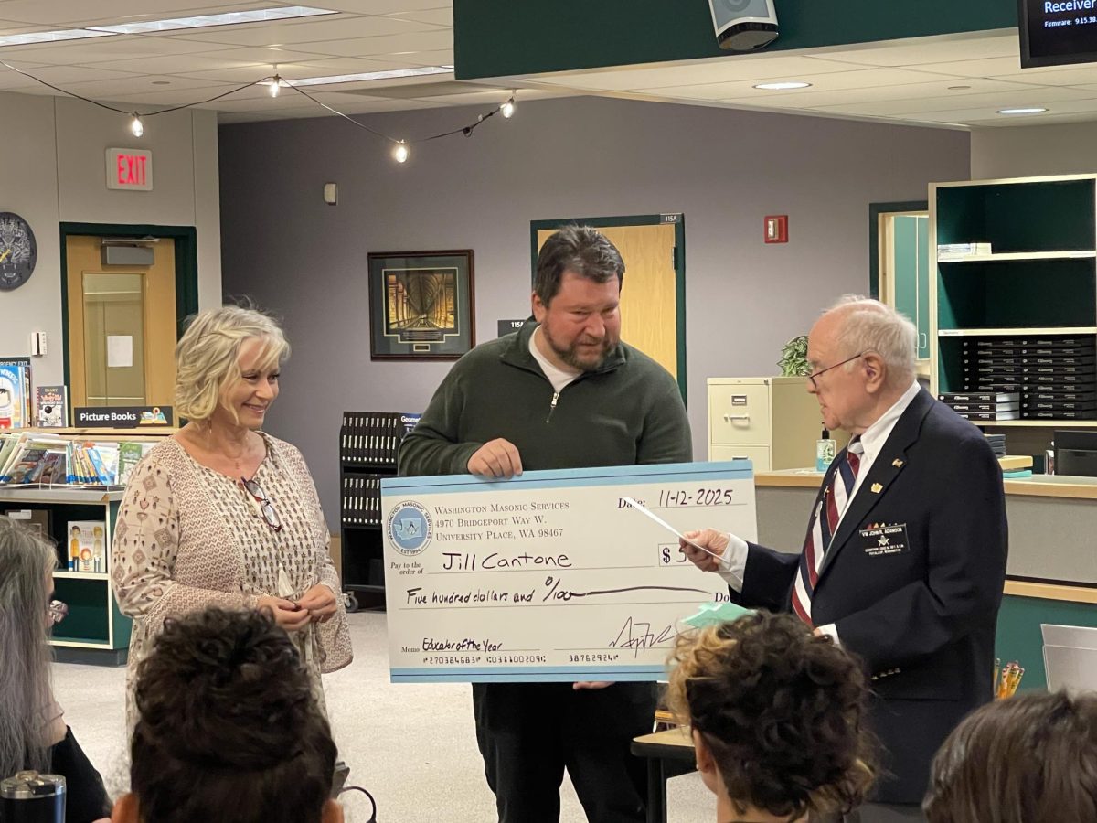 ERHS ELL teacher Jill Cantone recently was named the Washington Masonic Lodge Teacher of the Year.