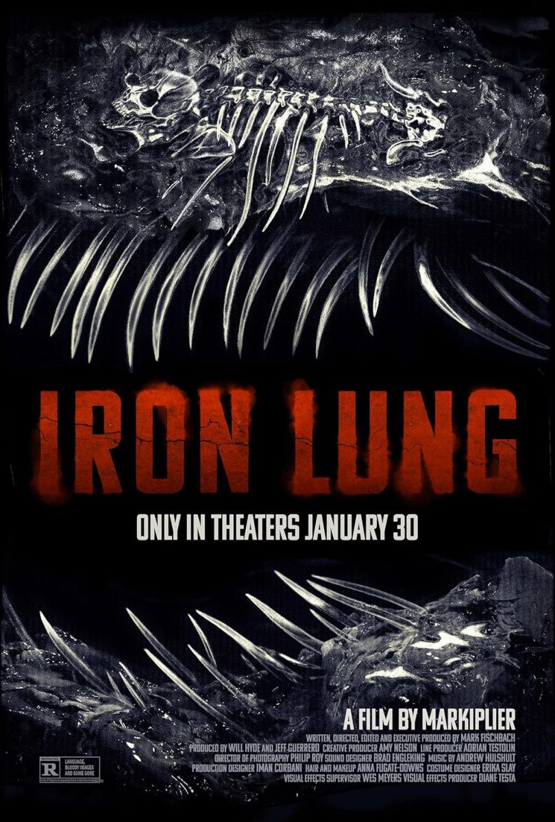 The movie poster for Iron Lung.
