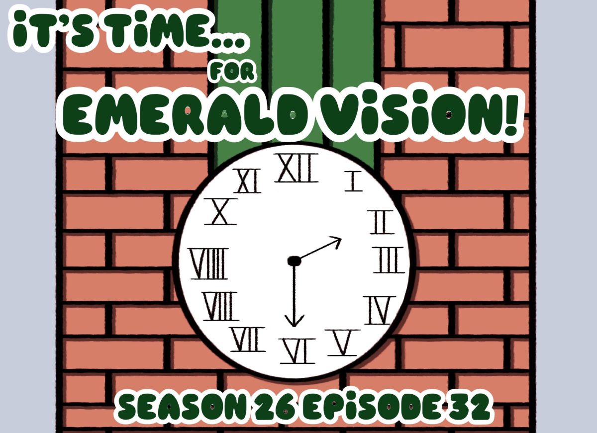 Emerald Vision reports from inside the clock tower